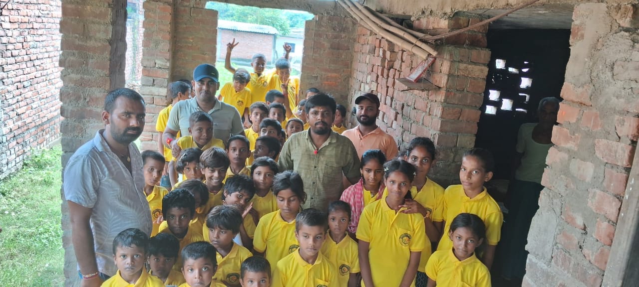Independence Day Celebrations with Slum Children